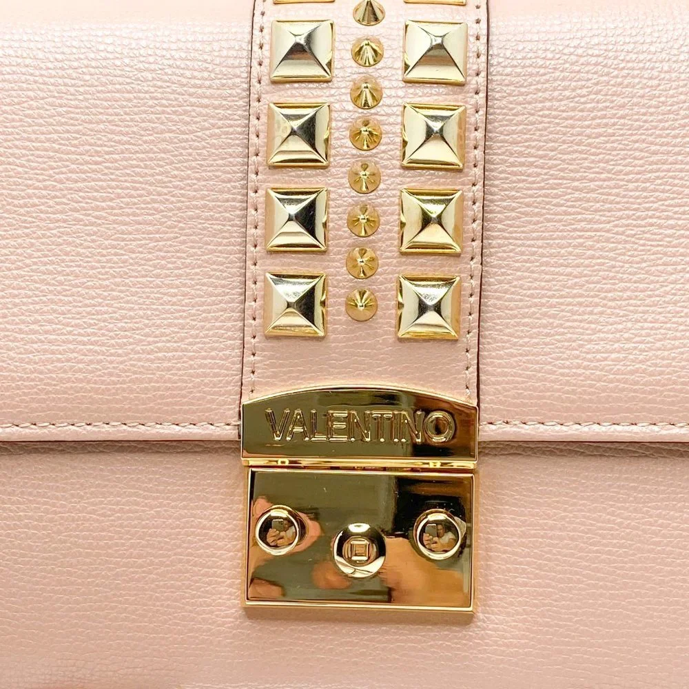 Valentino Cocotte Palmellato Rose Studded Clutch - Picture 3 of 11
